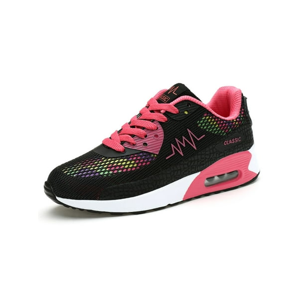 Women Running Outdoor Tennis Sneakers Sports Casual Walking Shoes Gym Size Pink